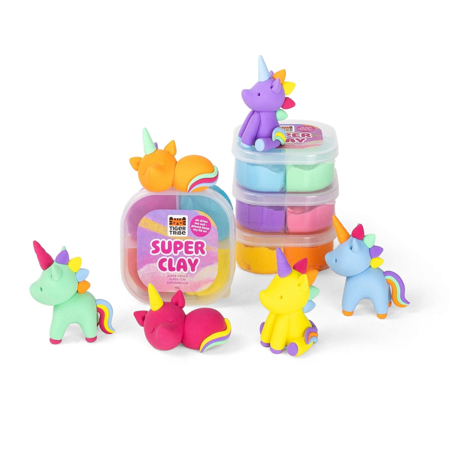 Tiger Tribe Claytopia - Unicorn World