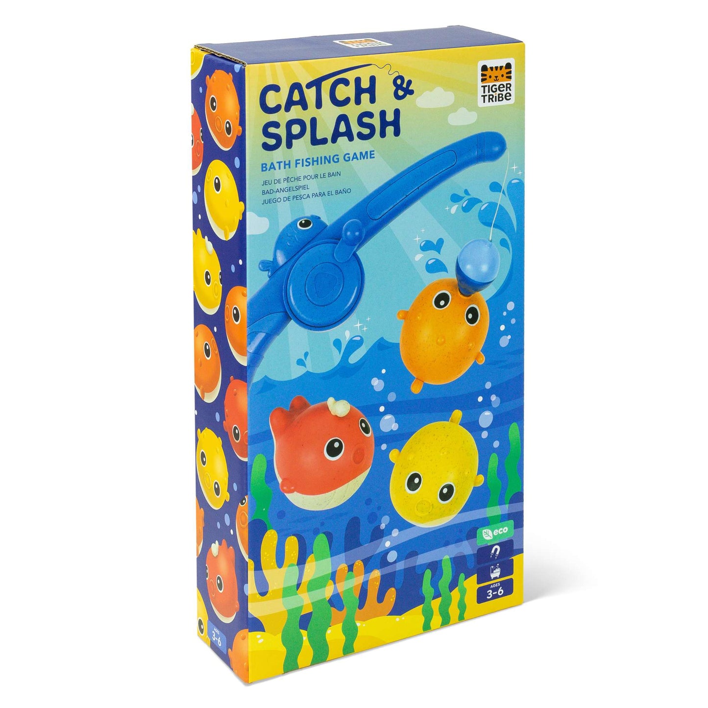 Tiger Tribe Catch & Splash - Bath Fishing Game