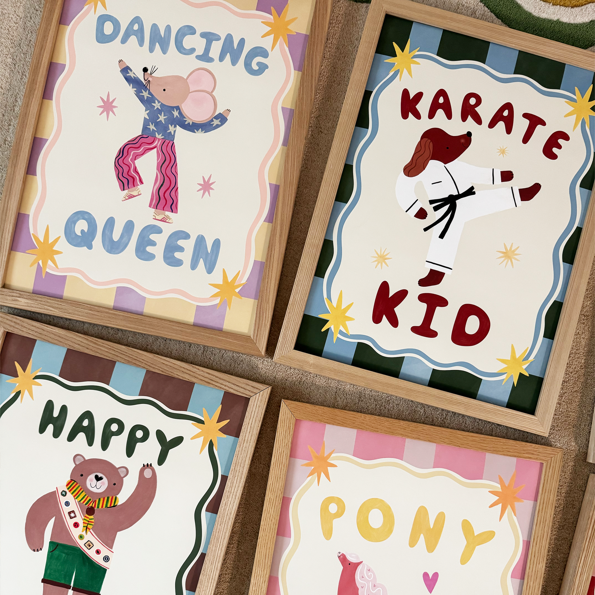 Kid of the Village Dancing Queen Art Print