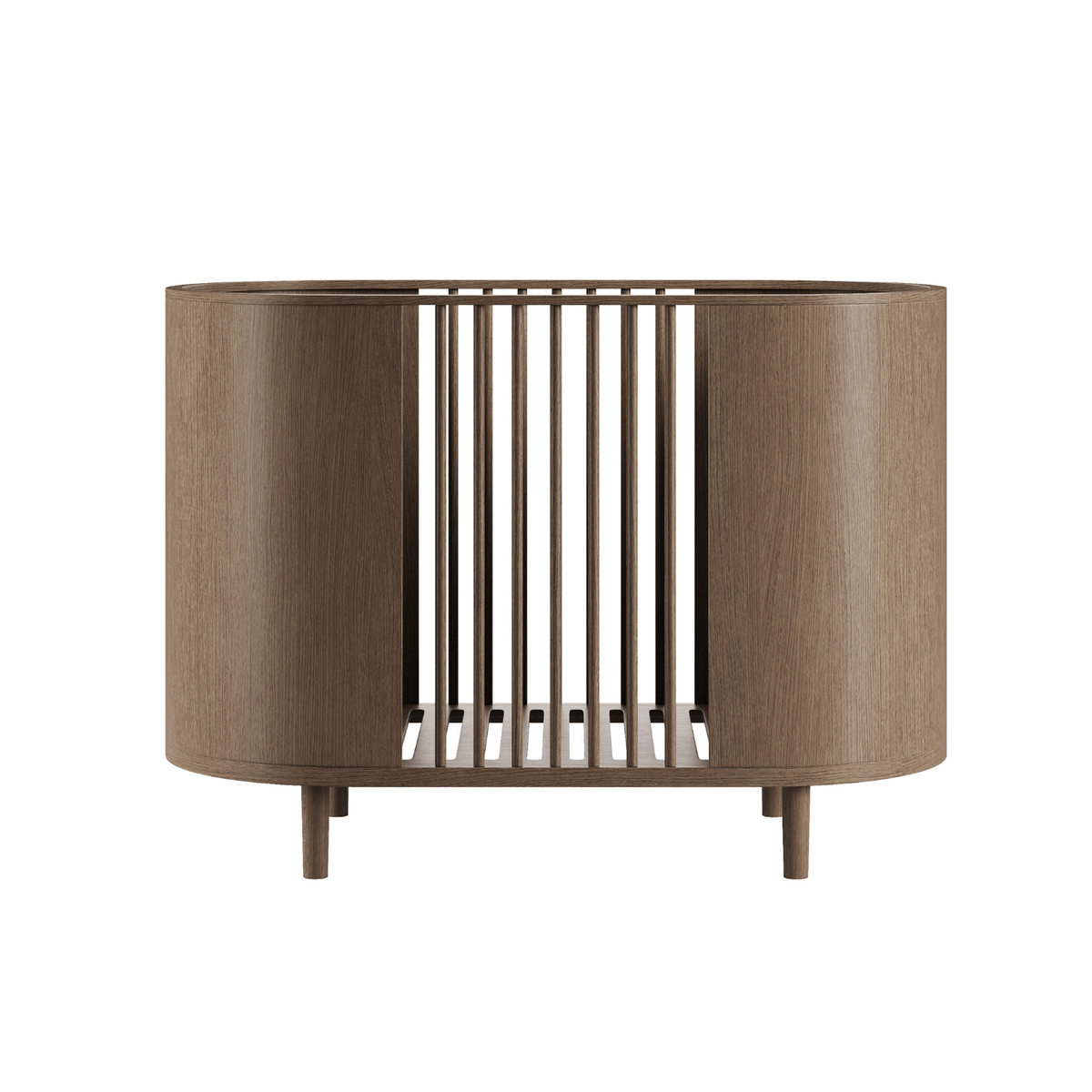 Kas Kopenhagen Kai Baby Cot - Smoked Oak