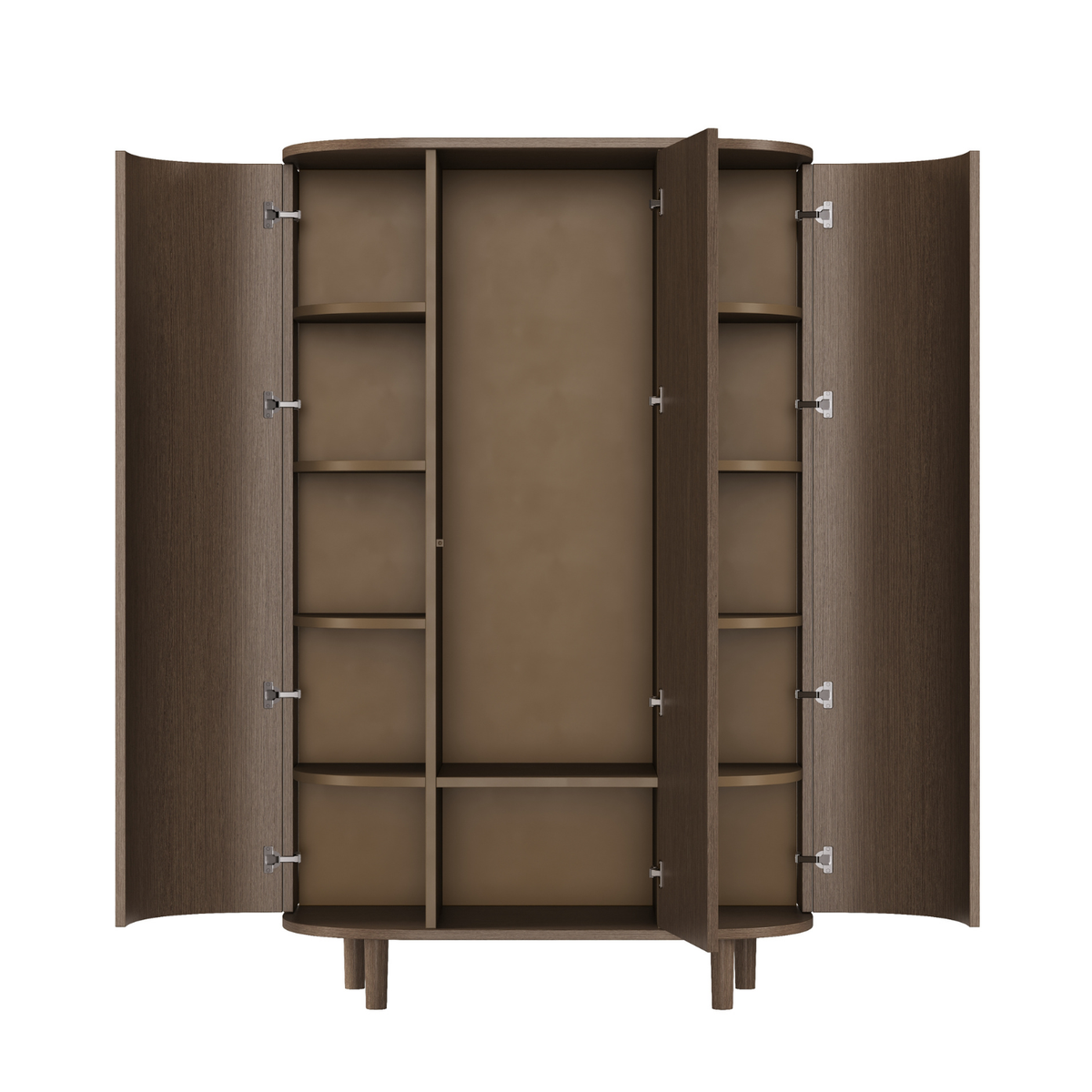 Kas Kopenhagen Kai Wardrobe - Smoked Oak