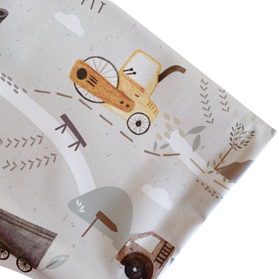 Bobbin & Bumble Highchair Splash Mat - Digger Land