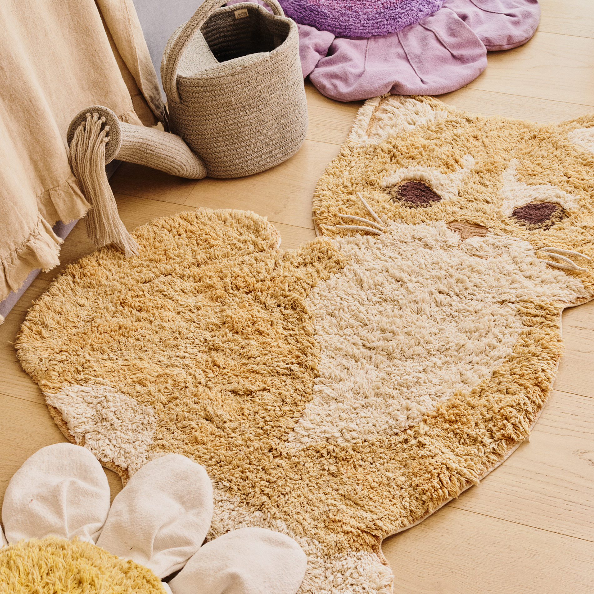 Lorena Canals Washable Rug - Ginger the Cat