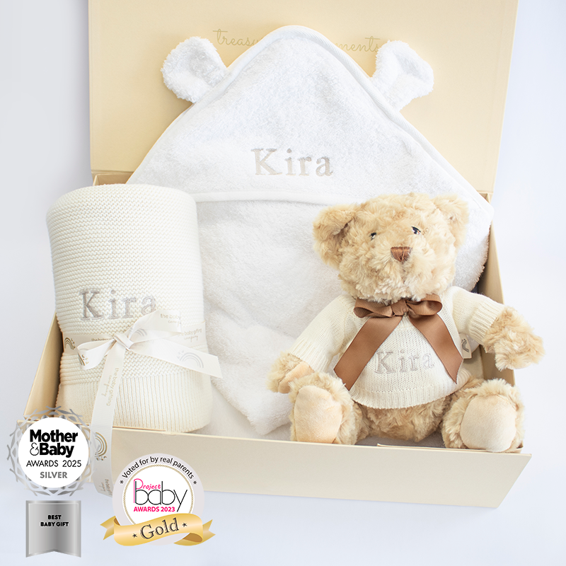 Welcome Little One Personalised Baby Gift Set by The Baby Gifting Co.