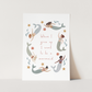 Kid of the Village When I grow up I want to be a Mermaid Art Print