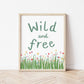 The Little Jones Wild and Free Print
