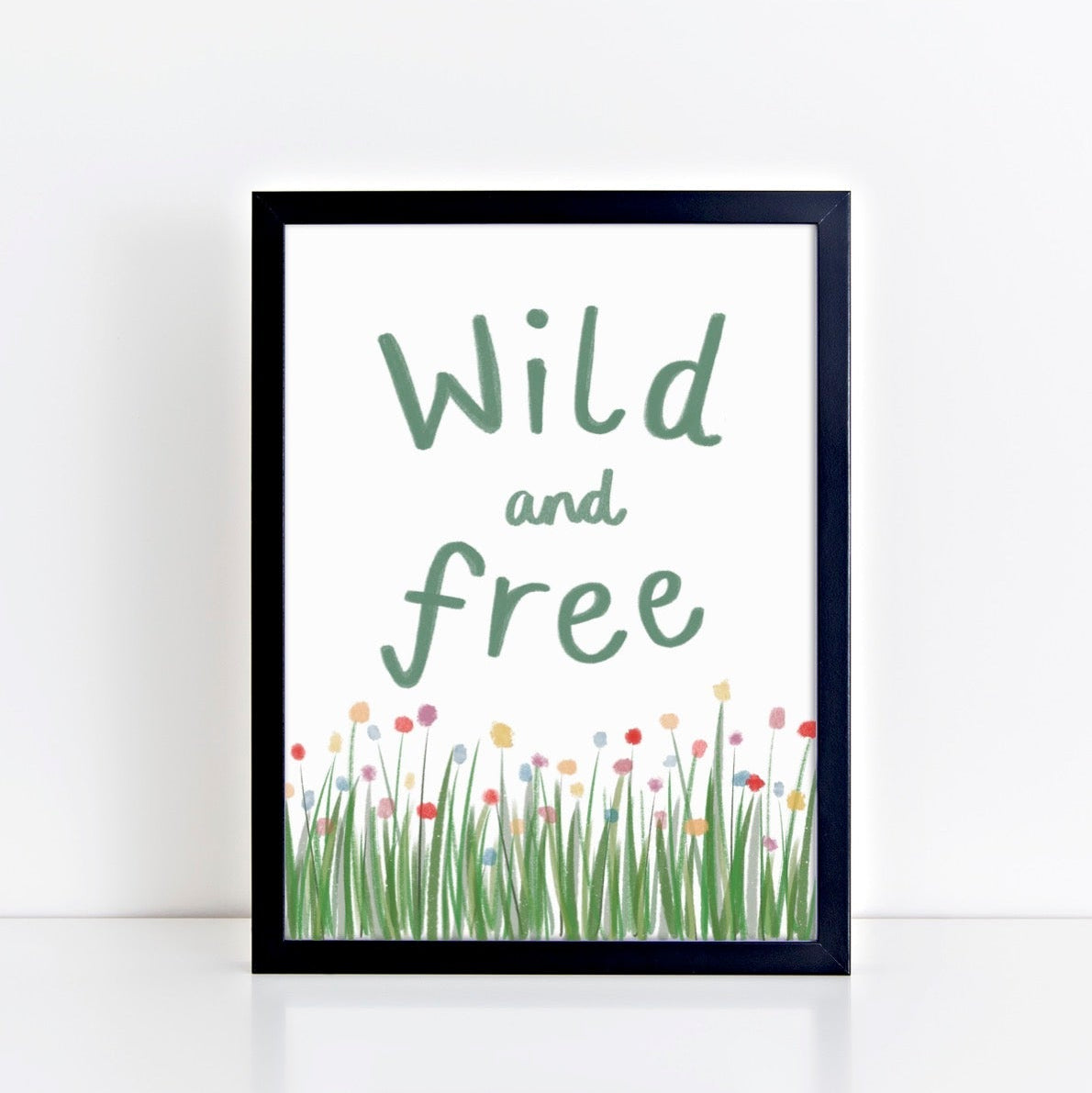 The Little Jones Wild and Free Print