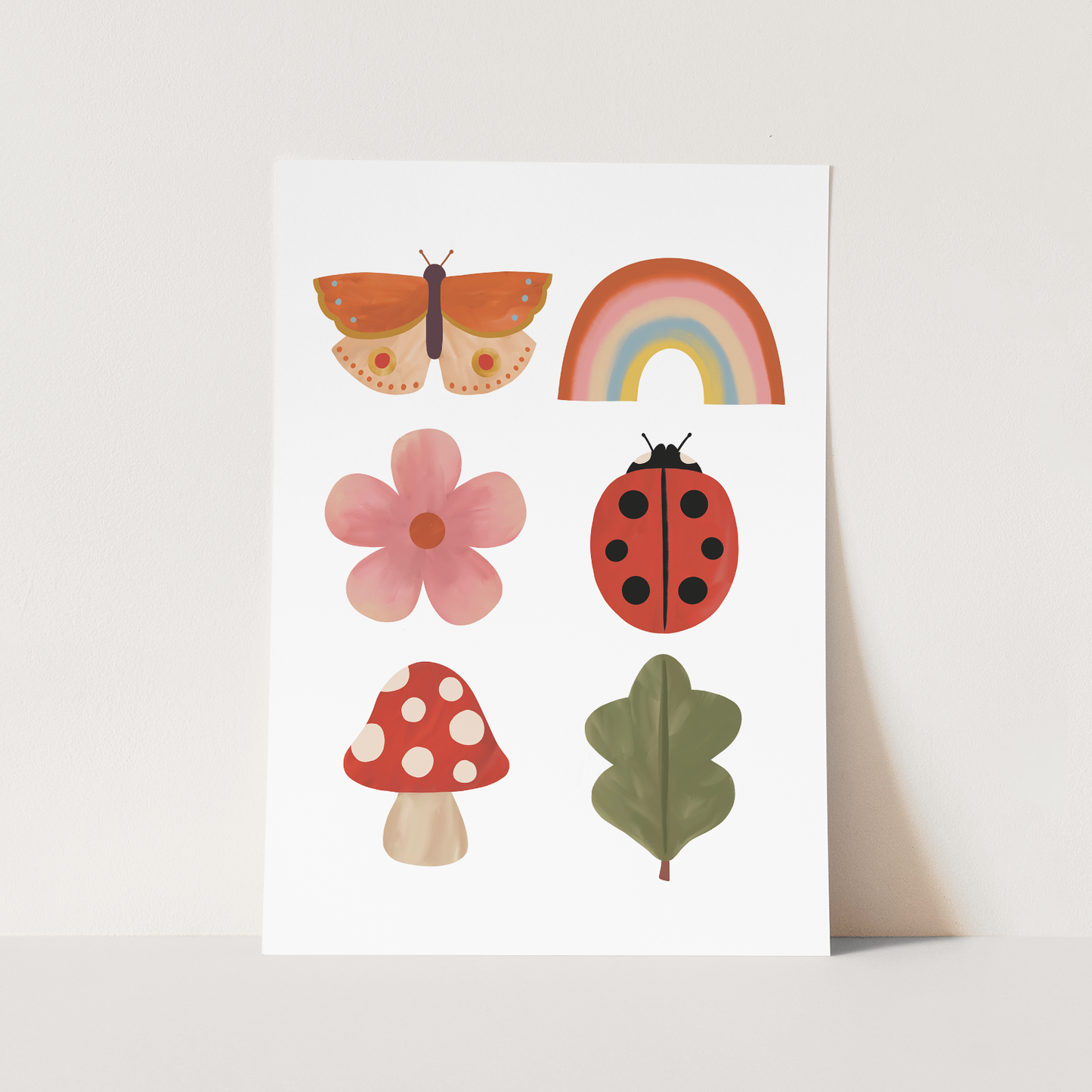 Kid of the Village Woodland Wonders Art Print