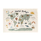 Kid of the Village World Map Wall Hanging - Small