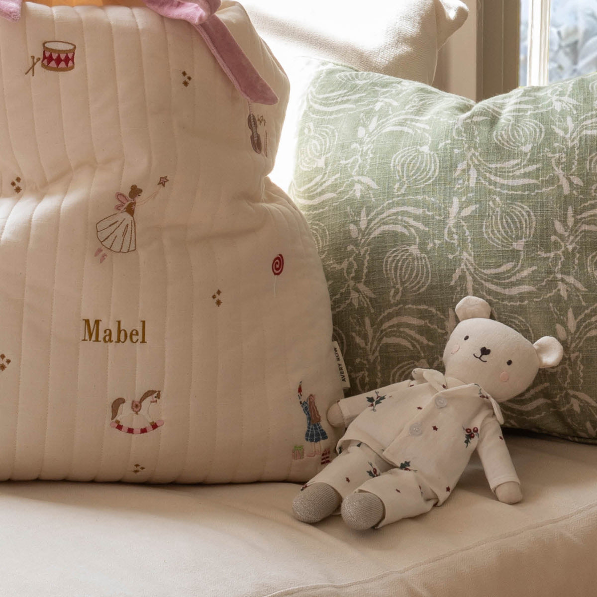 Avery Row Christmas Soft Toy - Polar Bear