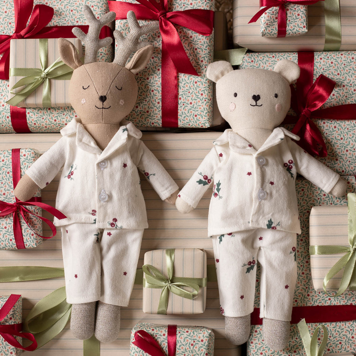 Avery Row Christmas Soft Toy - Polar Bear