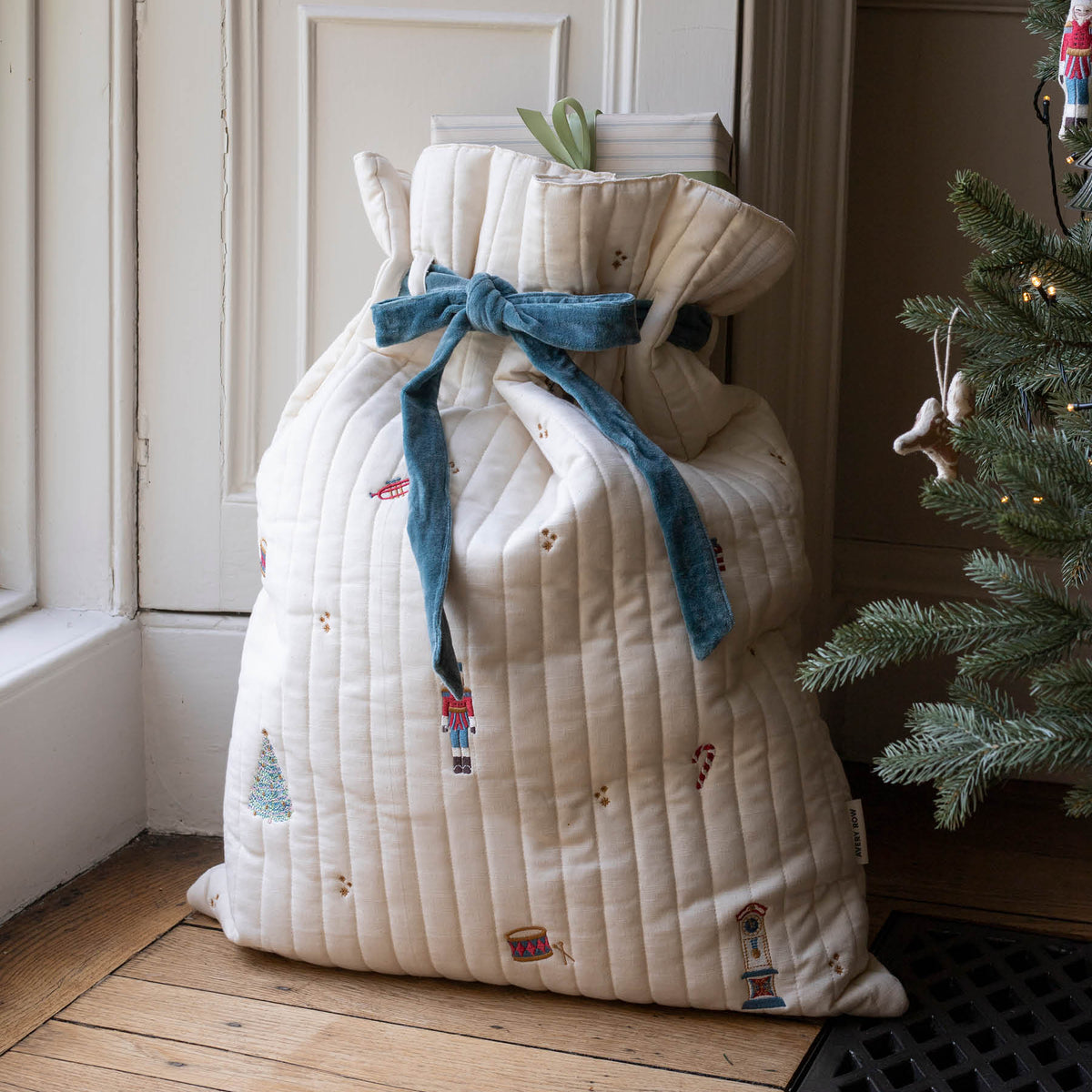 Avery Row Christmas Present Sack - Nutcracker