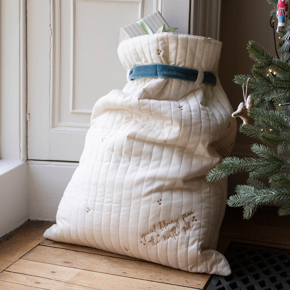 Avery Row Christmas Present Sack - Nutcracker