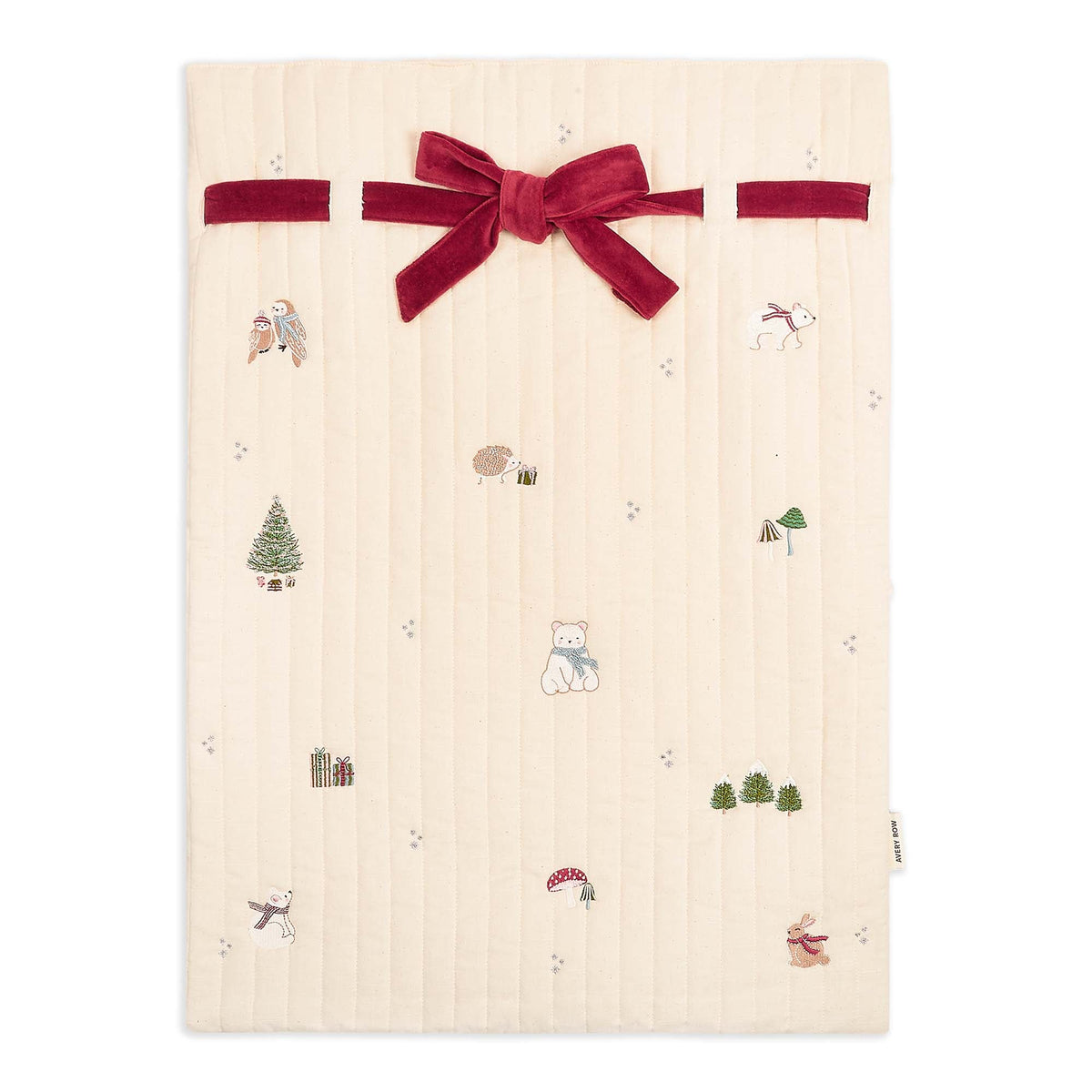Avery Row Christmas Present Sack - Polar Bear