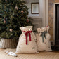 Avery Row Christmas Present Sack - Reindeer