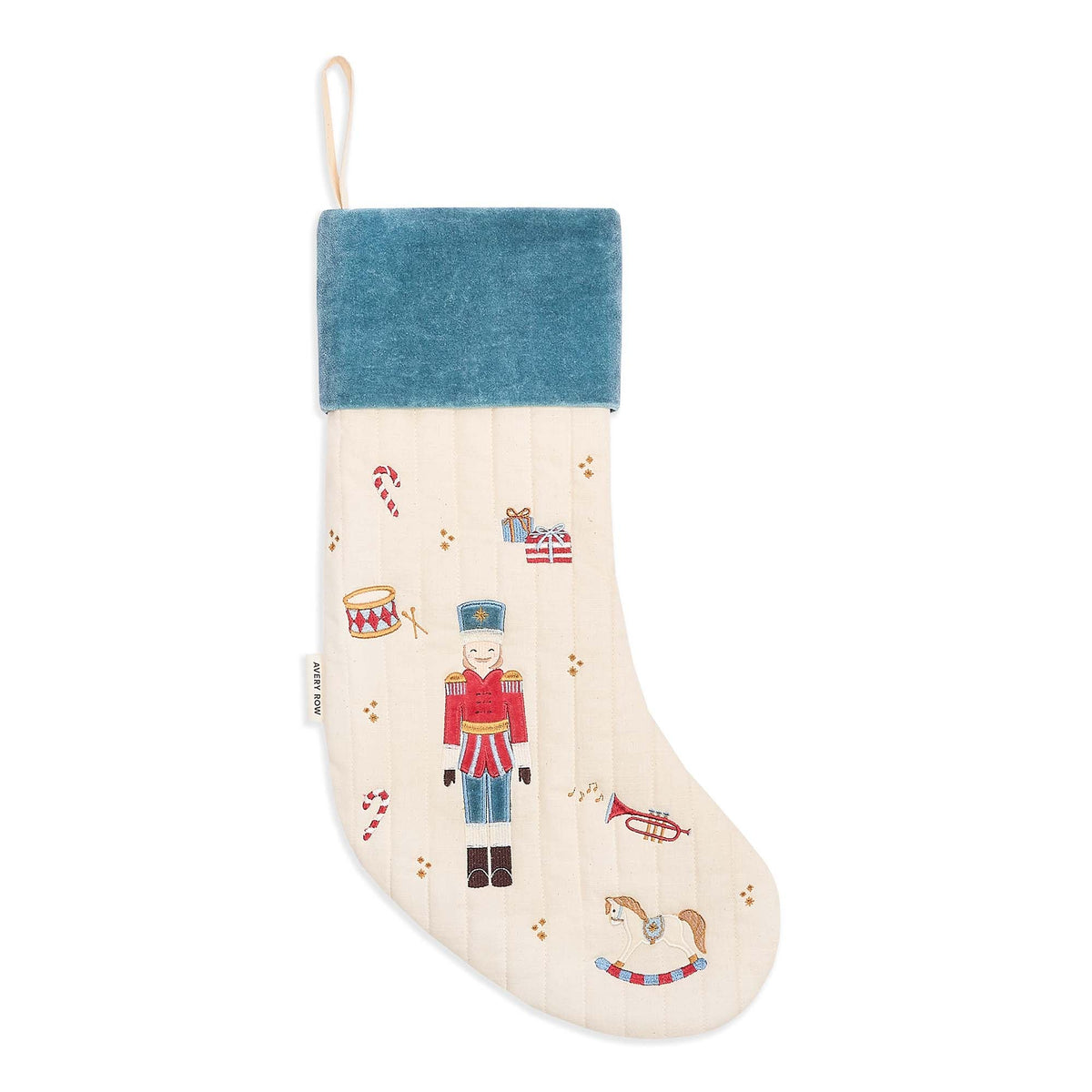 Avery Row Christmas Stocking - Nutcracker