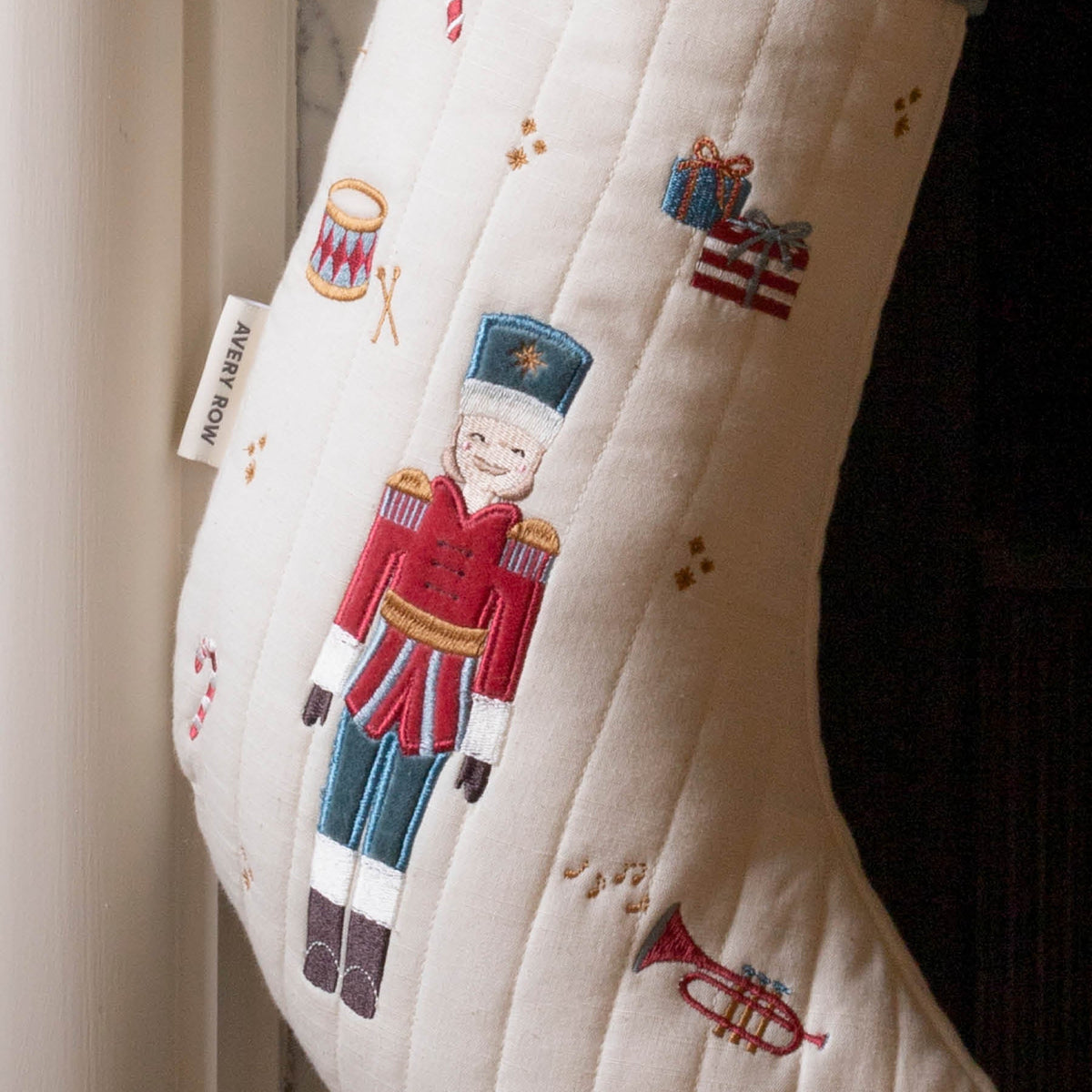 Avery Row Christmas Stocking - Nutcracker