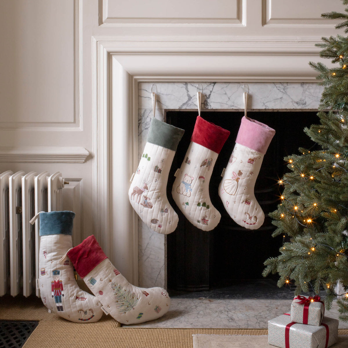 Avery Row Christmas Stocking - Nutcracker