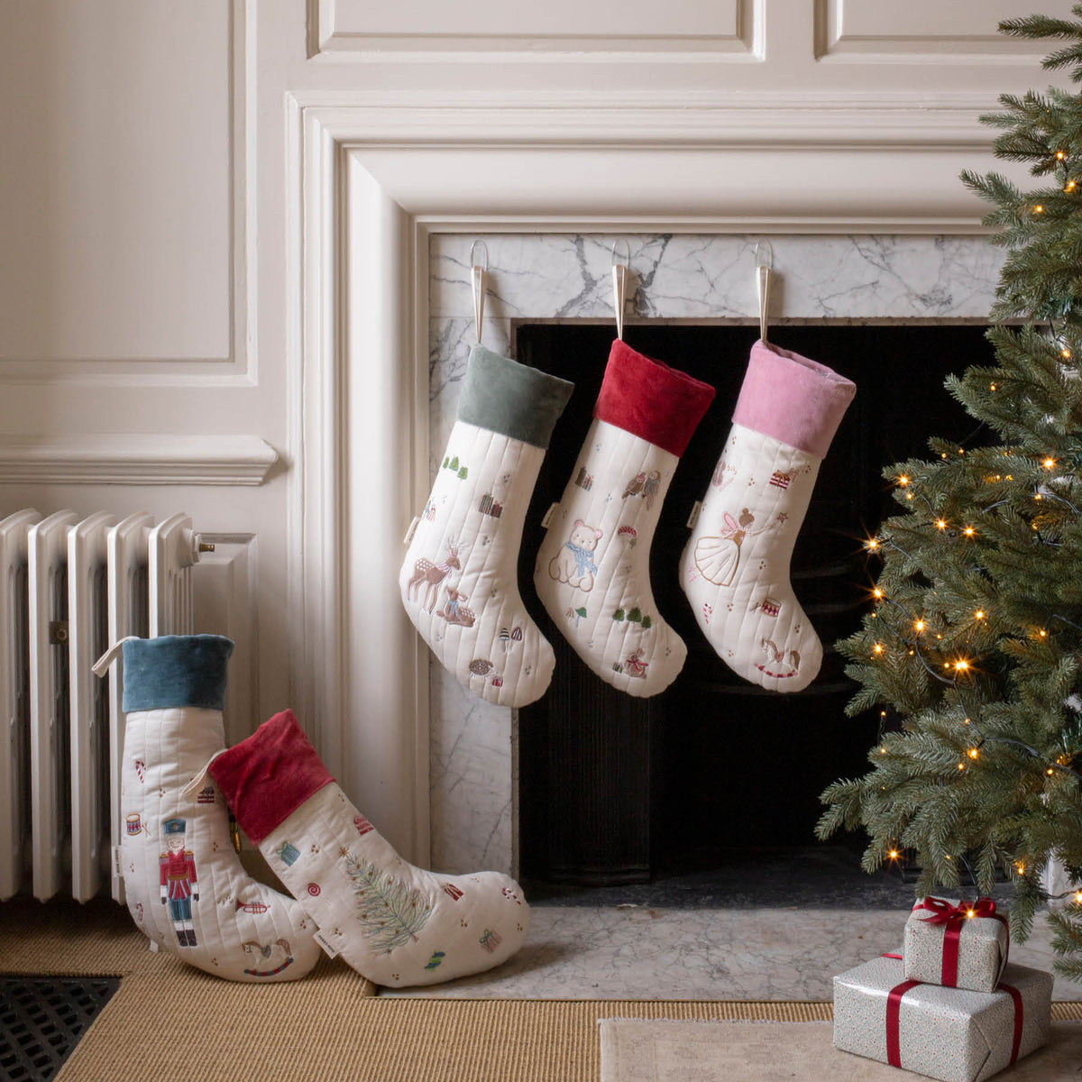 Avery Row Christmas Stocking - Polar Bear