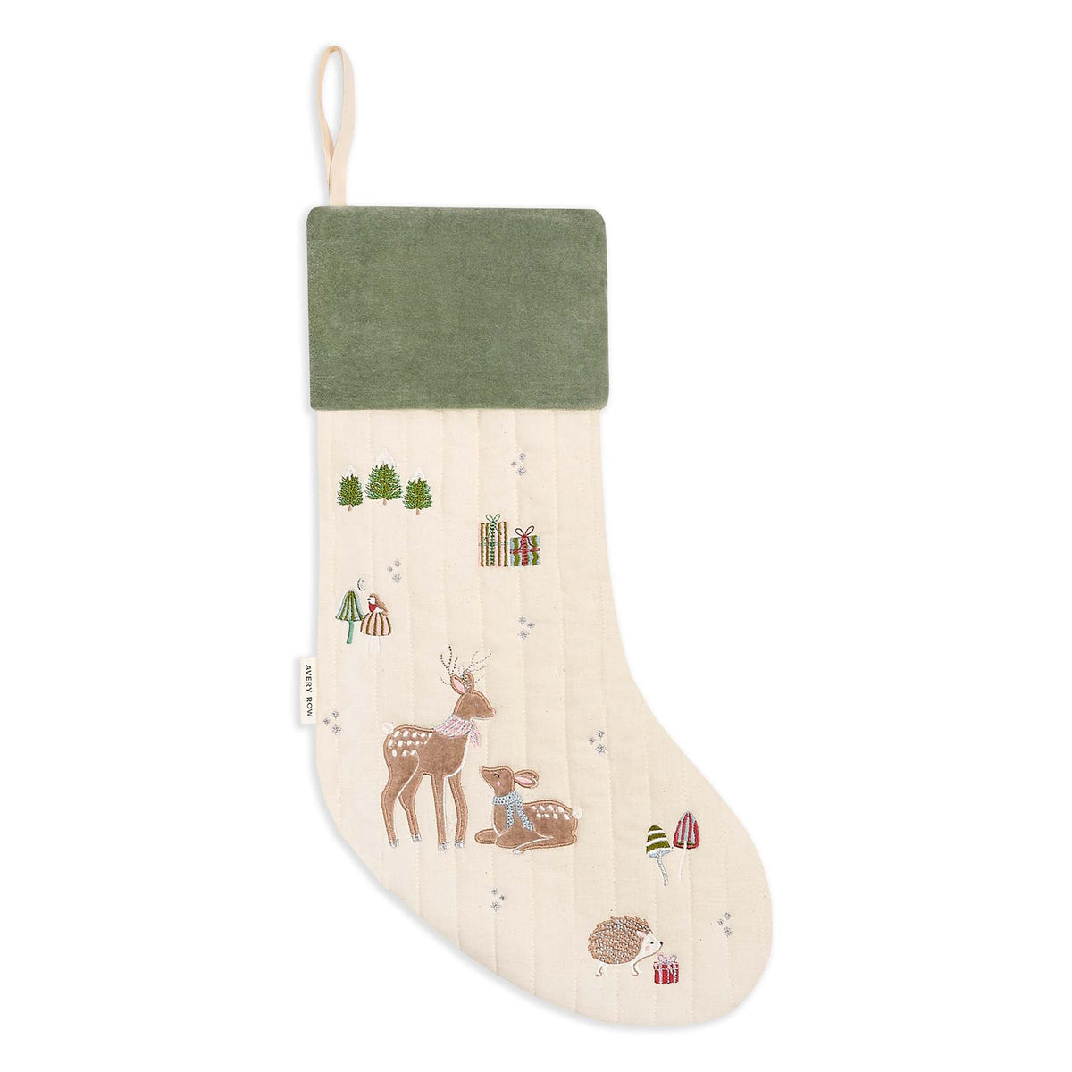 Avery Row Christmas Stocking - Reindeer
