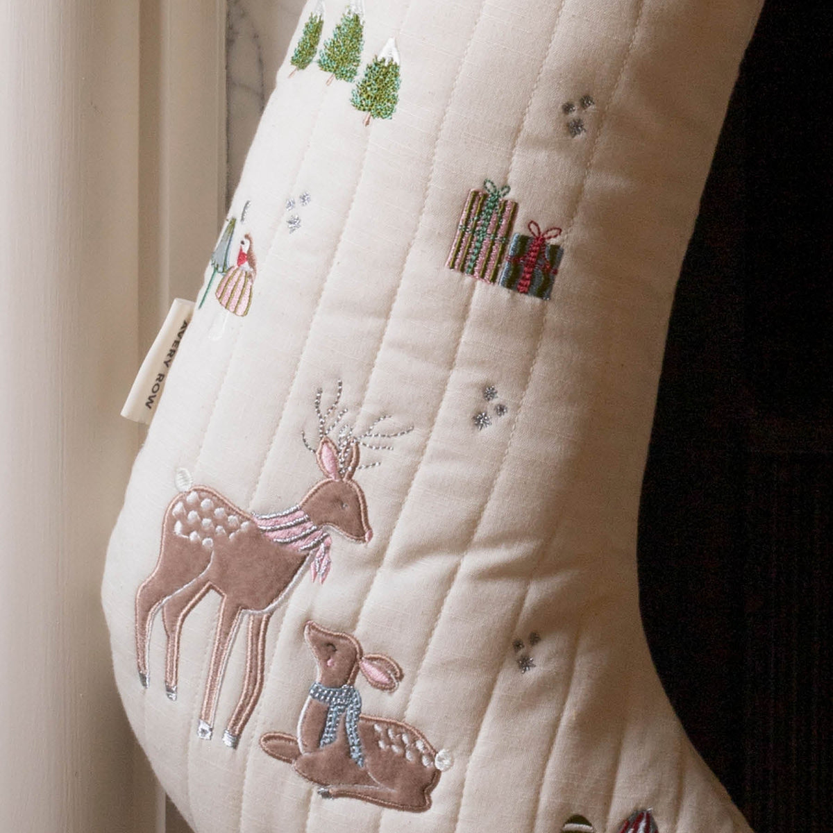 Avery Row Christmas Stocking - Reindeer