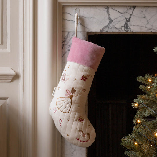 Avery Row Christmas Stocking - Sugar Plum Fairy