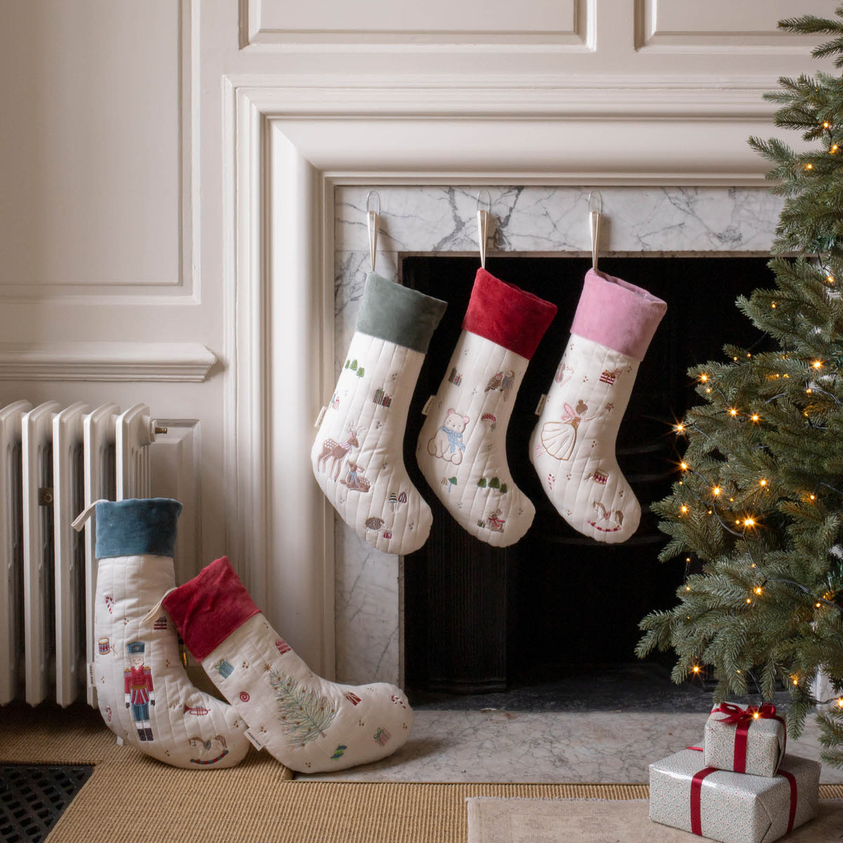 Avery Row Christmas Stocking - Christmas Tree