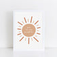 The Little Jones You Are My Sunshine Print - Rattan