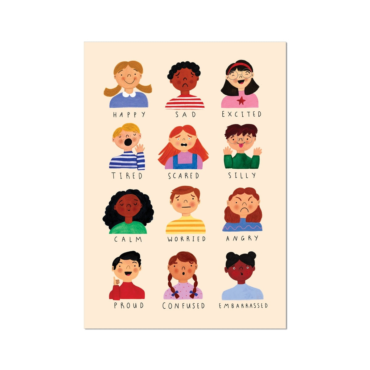 Kid of the Village Feelings Art Print