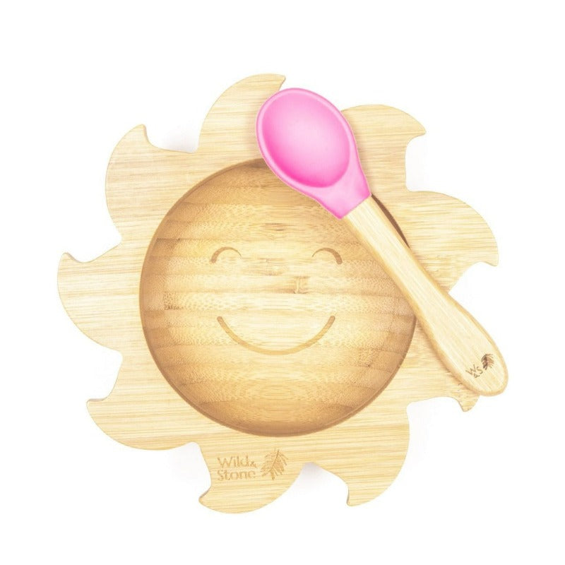 Wild & Stone Baby Bamboo Weaning Bowl Set - Sunshine 