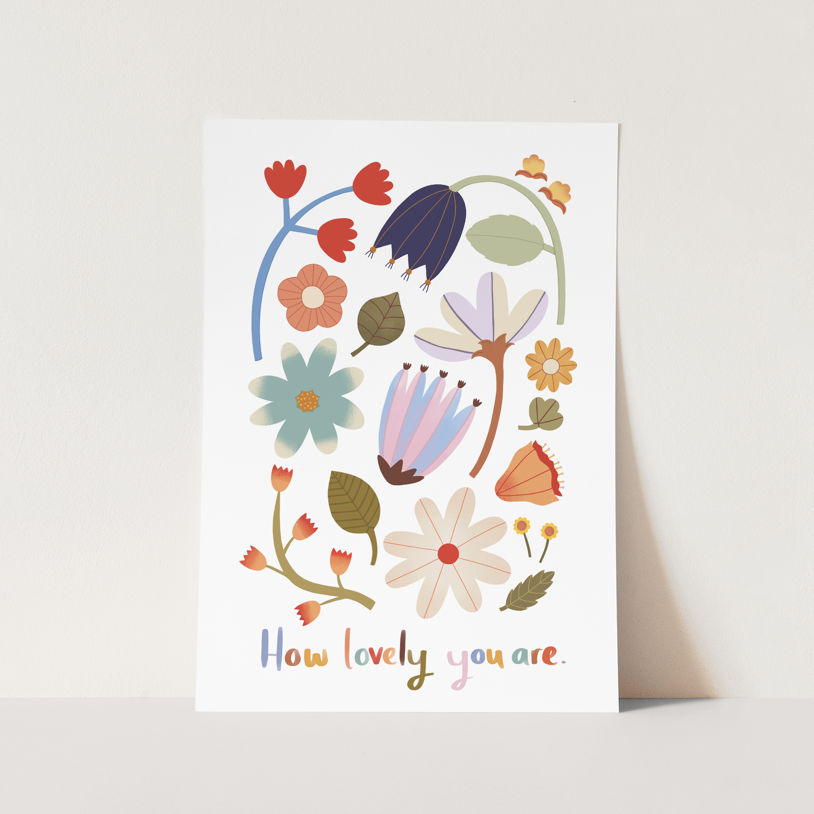 Kid of the Village How Lovely You Are Art Print