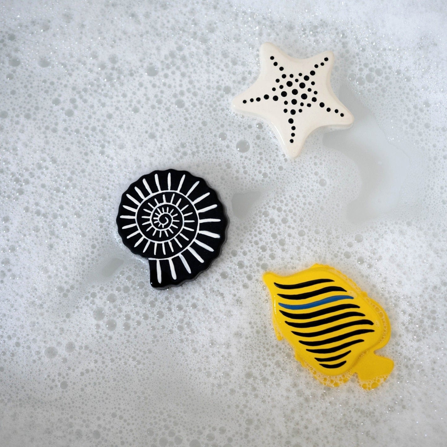 Etta Loves Natural Rubber Animal Bath Toys - 3-pack