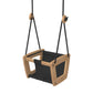 Lillagunga Wooden Indoor Toddler Swing - Oak