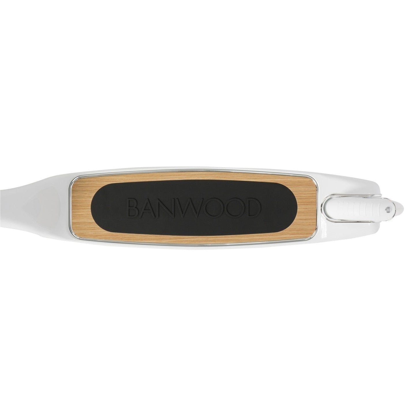 Pen with wooden accent and 'BANWOOD' branding on a white background