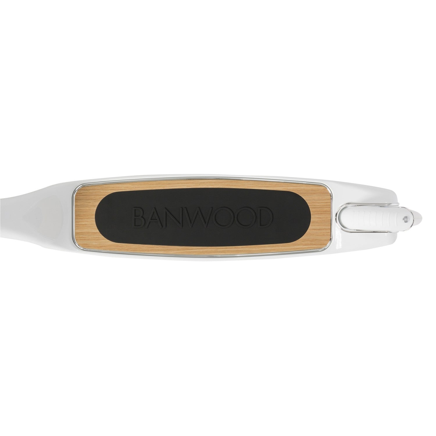 Pen with wooden accent and 'BANWOOD' branding on a white background