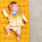 The Bonniemob Barnacle Rainbow Pink Stripe Cardigan