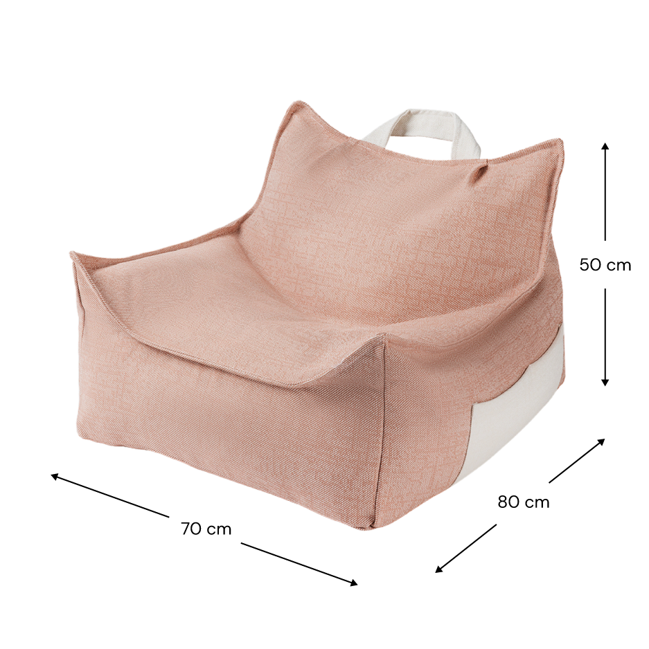 Wigiwama Outdoor Beanbag Chair - Seashell