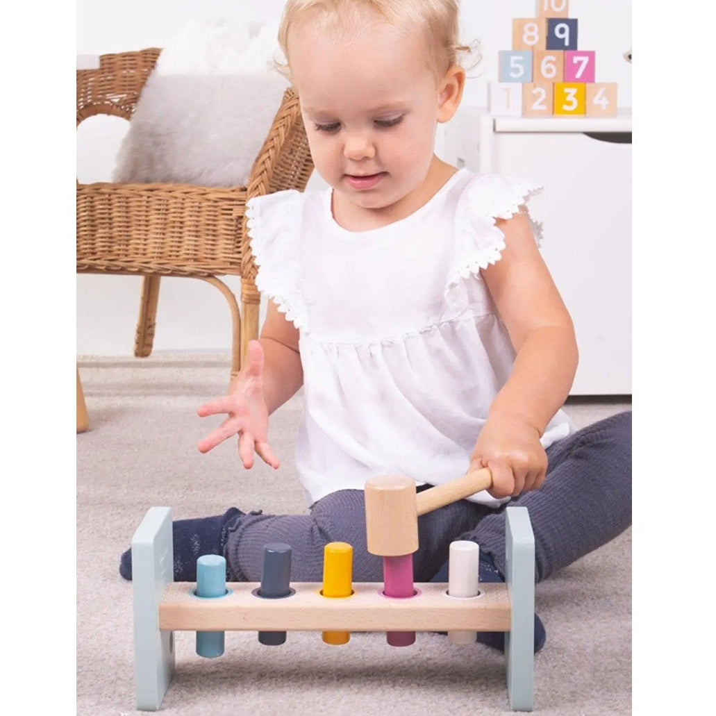 Bigjigs Wooden Hammer Bench 