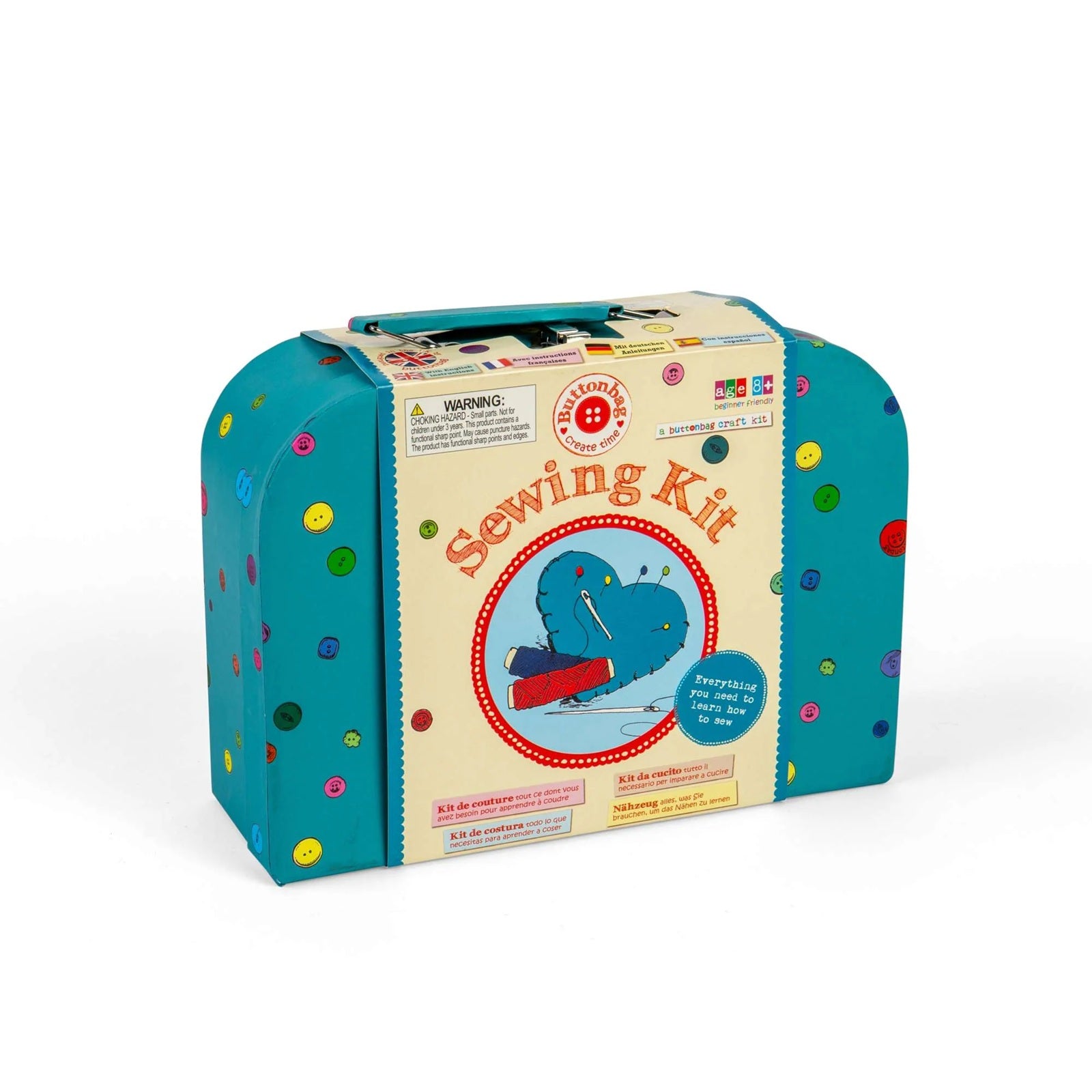 Buttonbag Sewing Kit Case Craft Kit