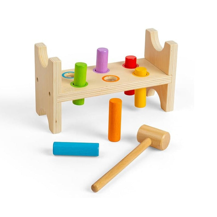 Bigjigs My First Wooden Hammer Bench