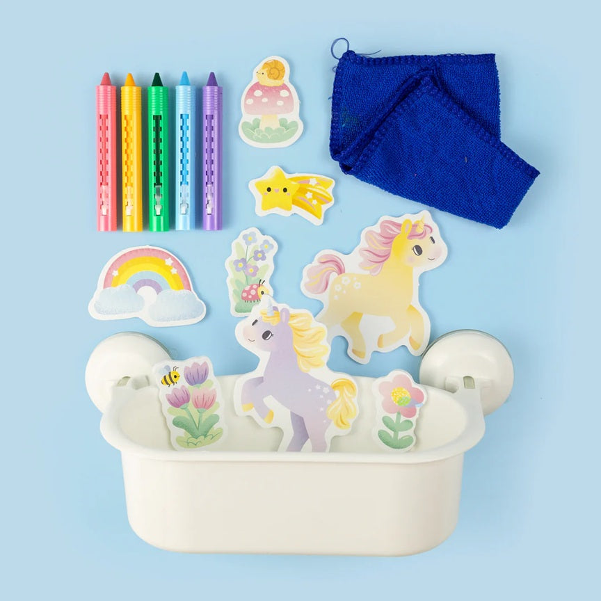 Tiger Tribe Bath Art Set - Unicorn Tales