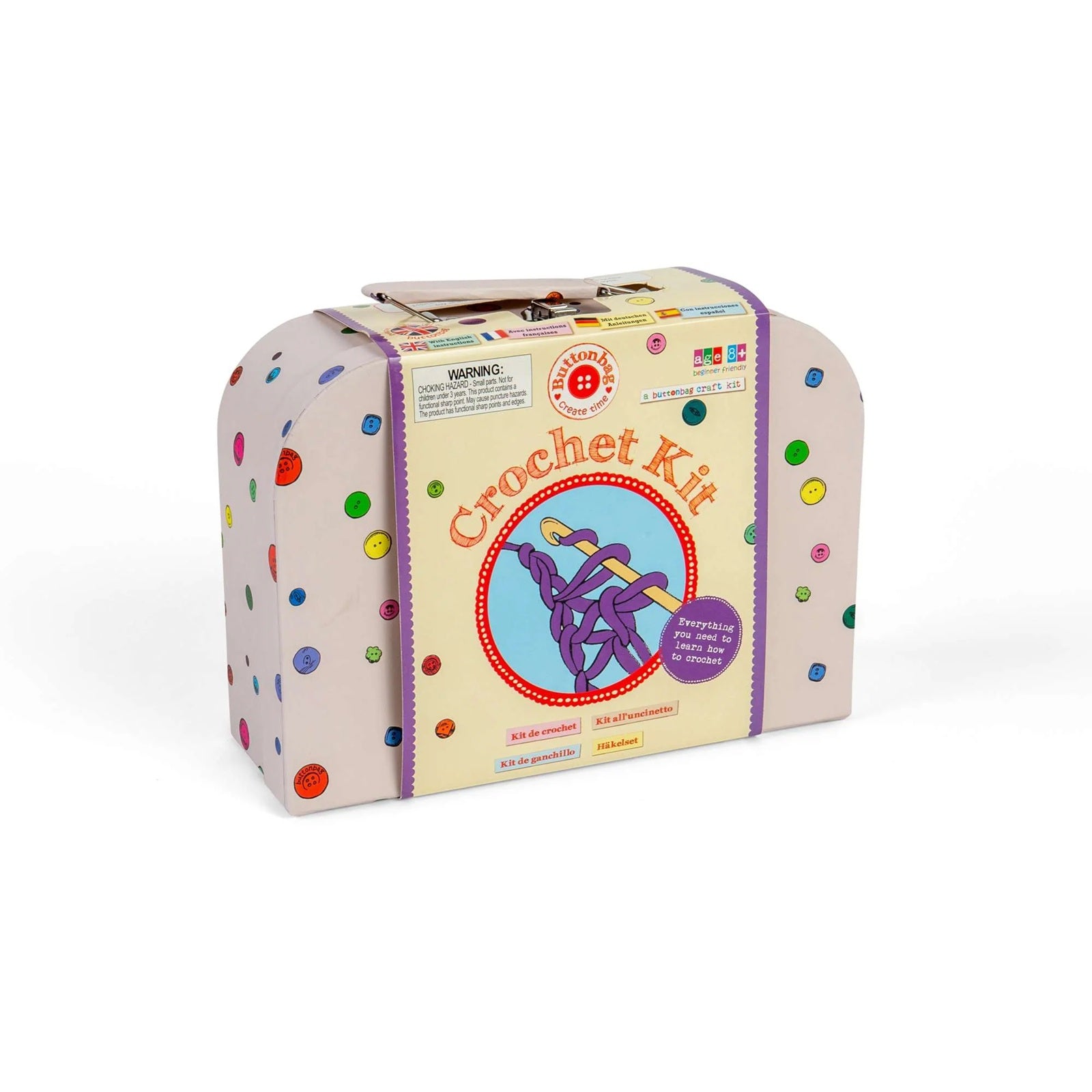 Buttonbag Crochet Case Craft Kit