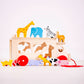 Bigijgs Wooden Animal Shape Sorter Lorry