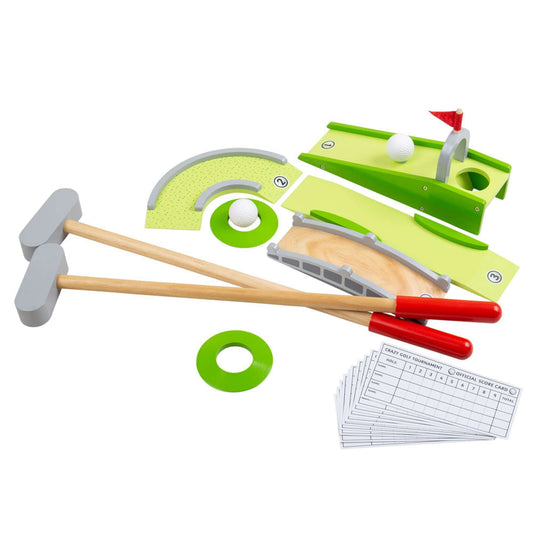Bigjigs Wooden Crazy Golf Set