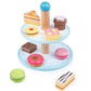 Bigjigs Wooden Cake Stand With Cakes
