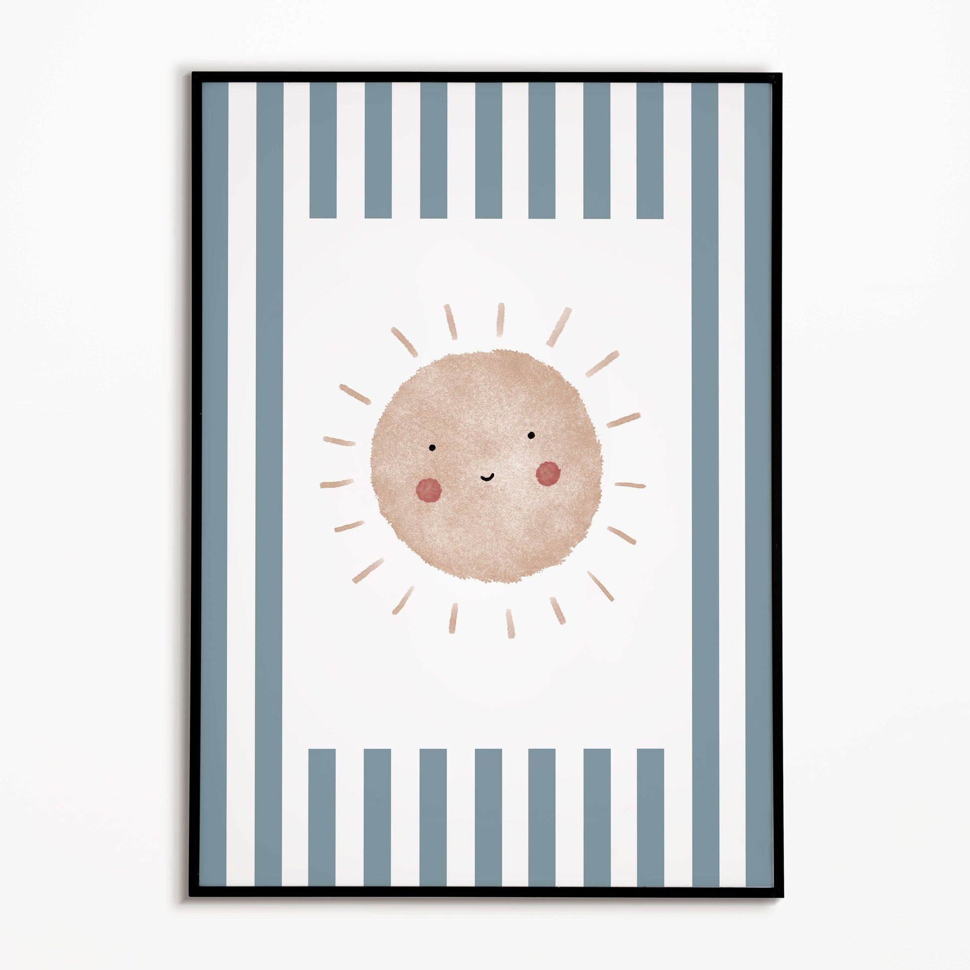 The Little Jones Boho Sunshine Print - Blue Stripes