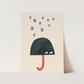 Kid of the Village Umbrella Art Print