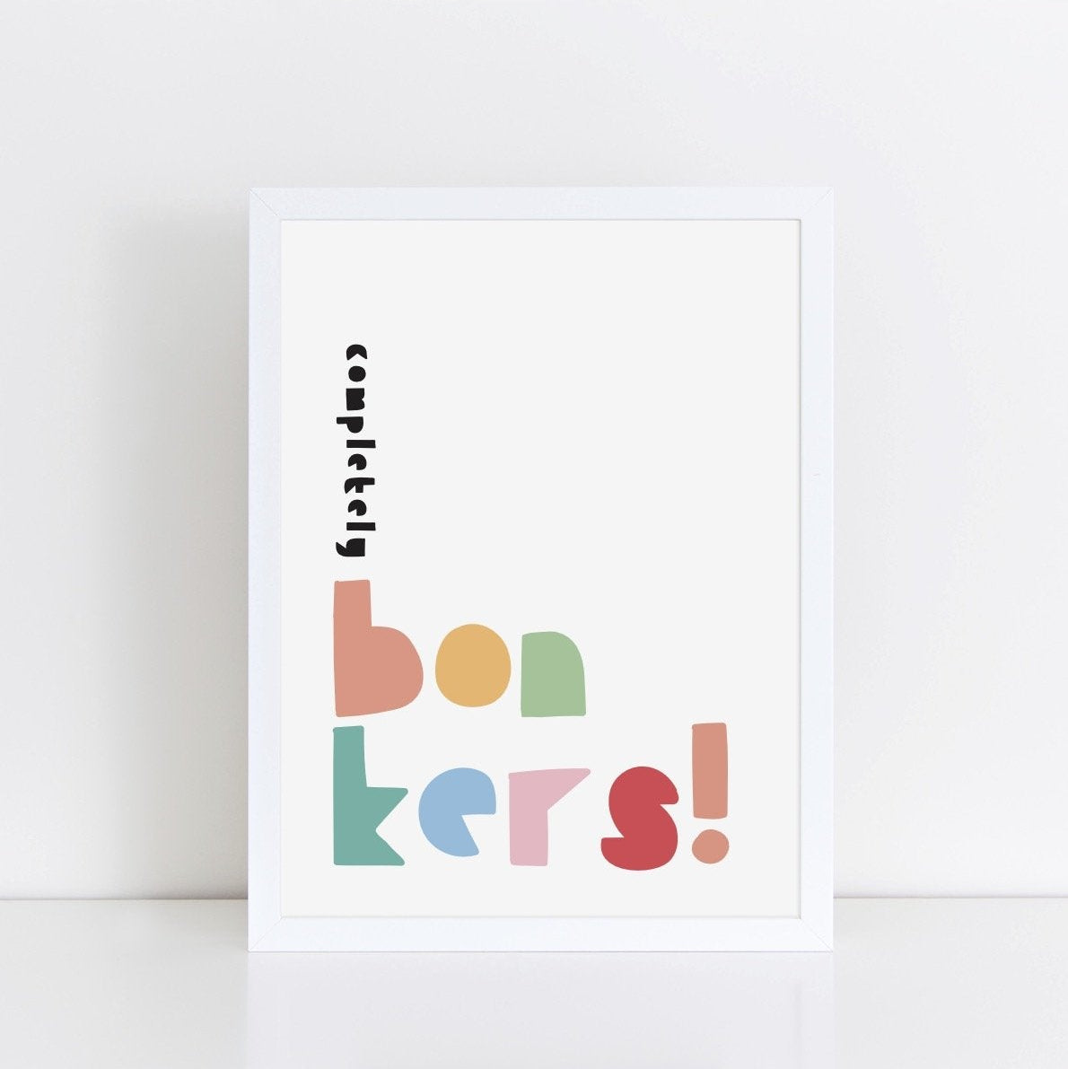 The Little Jones Completely Bonkers Print - Spring Tones