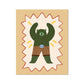 Kid of the Village Mighty Cub Superhero Art Print