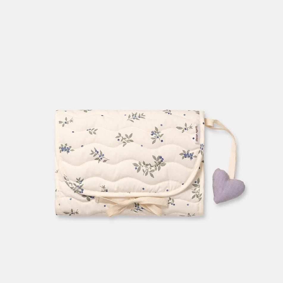 Dear April River Changing Mat - Blueberries